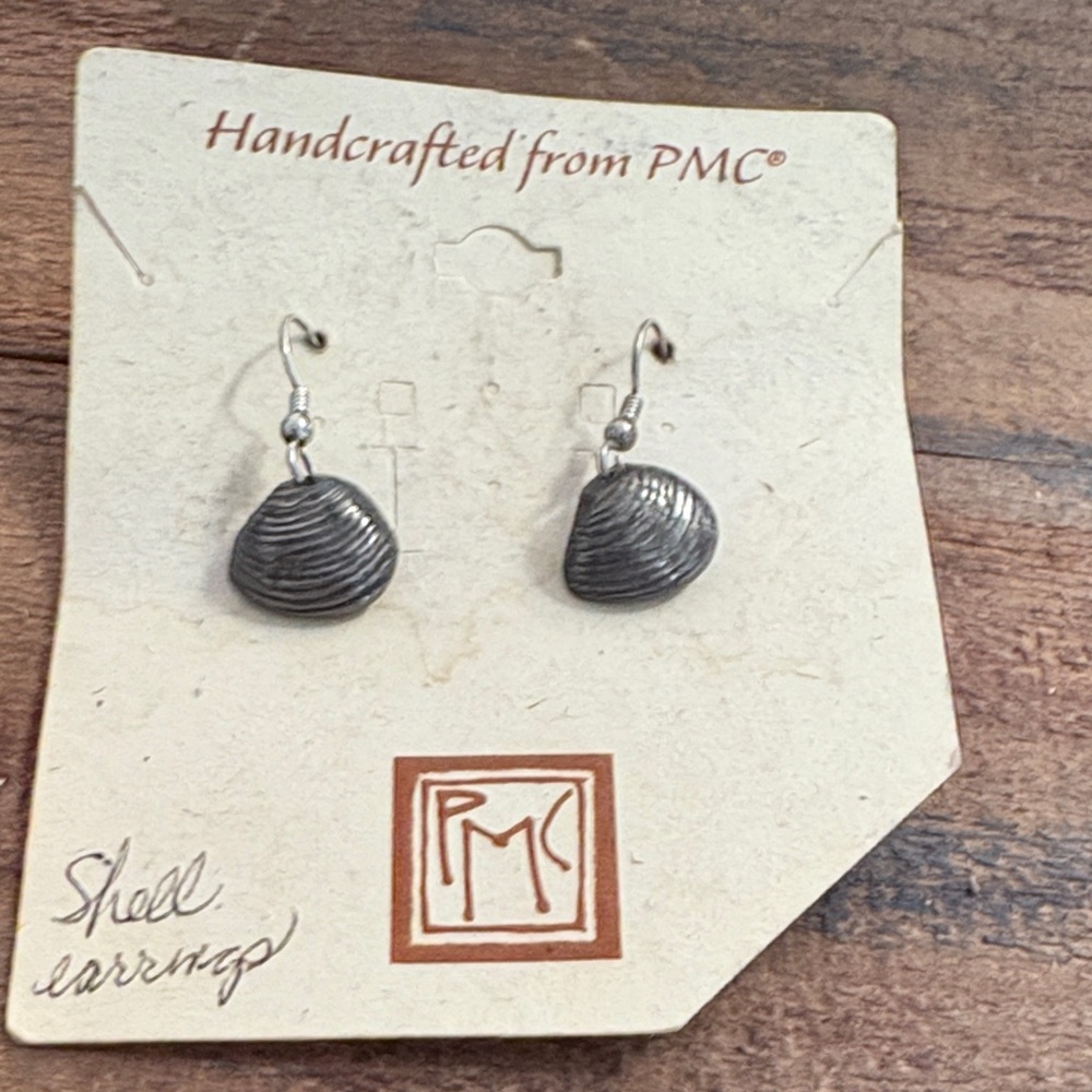 Silver Shell Earrings